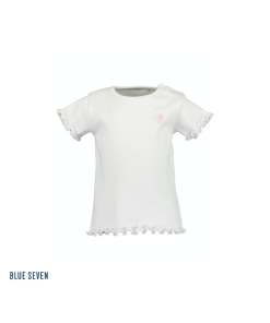 Blue Seven -T-shirt - wit - Eileen4Kids