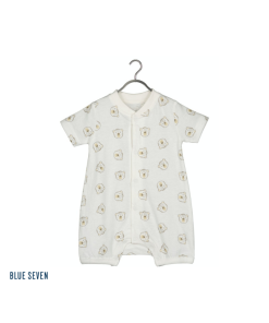 Blue Seven - romper - wit - animal print - Eileen4Kids