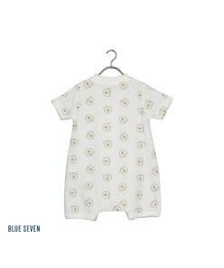 Blue Seven - romper - wit - animal print - Eileen4Kids