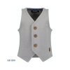 Blue Seven - gilet - grijs melange - Eileen4kids