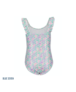 Blue Seven - badpak- roze, groen en paars - Eileen4Kids