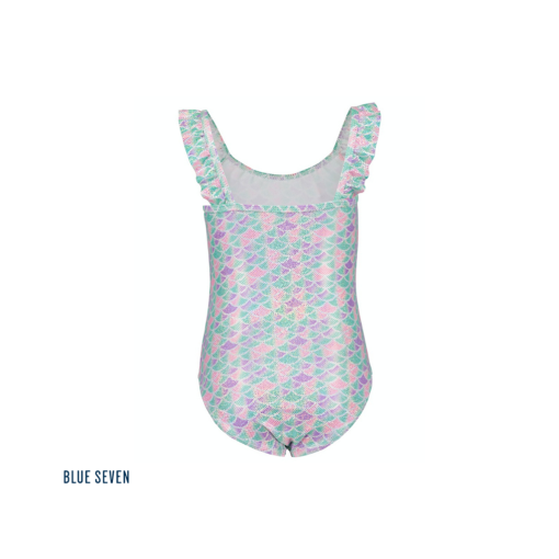 Blue Seven - badpak- roze, groen en paars - Eileen4Kids