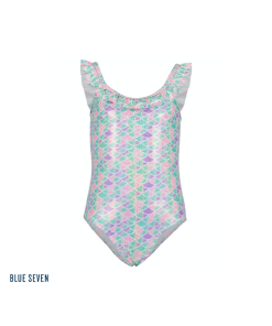 Blue Seven - badpak- roze, groen en paars - Eileen4Kids