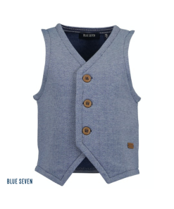 Blue Seven - gilet - blauw - Eileen4Kids