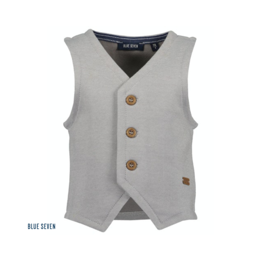 Blue Seven - gilet - grijs - - Eileen4Kids