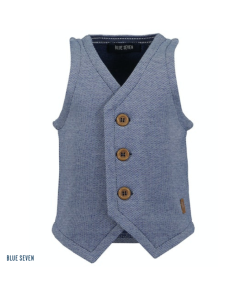 Blue Seven - gilet - blauw - Eileen4Kids