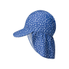 Swim Essentials - UV zonnehoedje met cap - blauw panterprint - Eileen4Kids