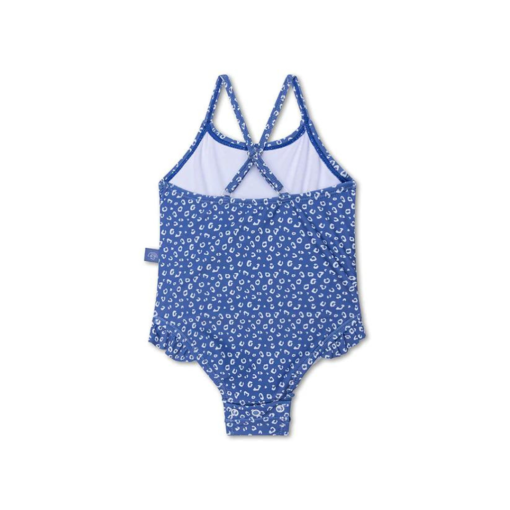 Swim Essentials - badpak - UV - blauw panterprint - Eileen4Kids