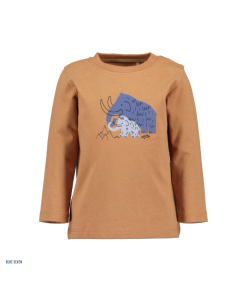 Blue Seven - shirt lange mouwen - bruin - Eileen4Kids