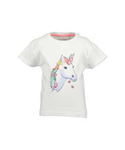 Blue Seven - T-shirt - wit - Eileen4Kids