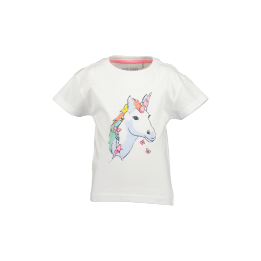 Blue Seven - T-shirt - wit - Eileen4Kids