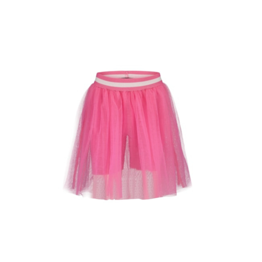 Blue Seven - Tule rok met biker broekje - roze - Eileen4Kids