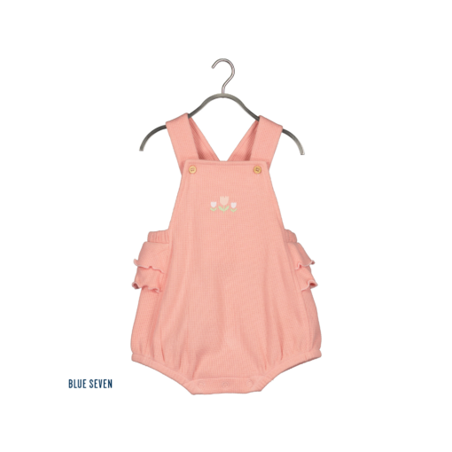 Blue Seven - Newborn 2-delige set Romper en Bloomer Shorts - roze - Eileen4Kids