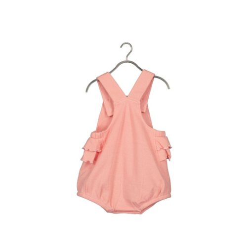 Blue Seven - Newborn 2-delige set Romper en Bloomer Shorts - roze - Eileen4Kids